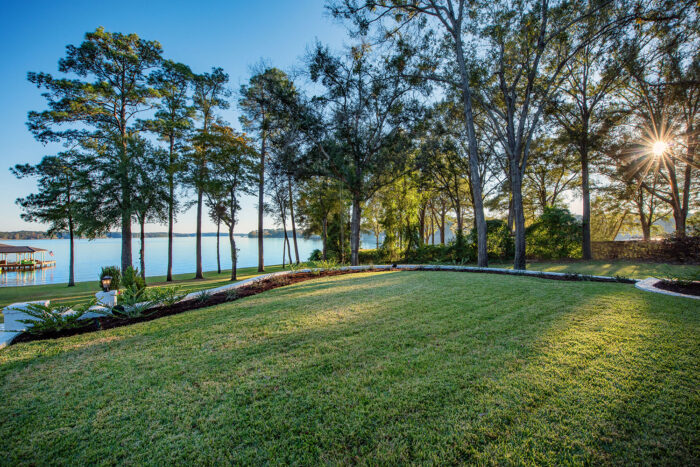 lake front landscaping