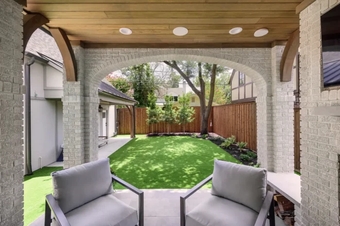 Dallas landscaping design project