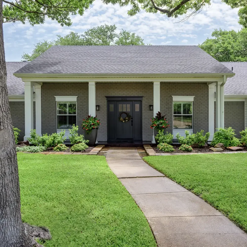 Dallas landscaping design project