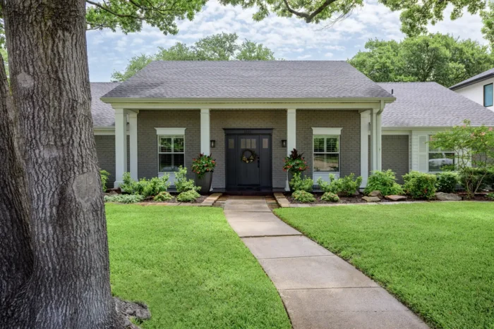 Dallas landscaping design project